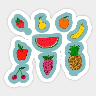 fruits healthy Sticker